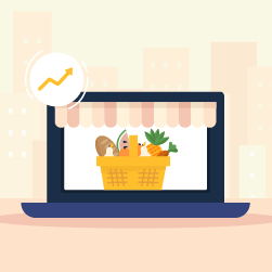 How content helped an online grocery store increase site traffic by 56% [success story]